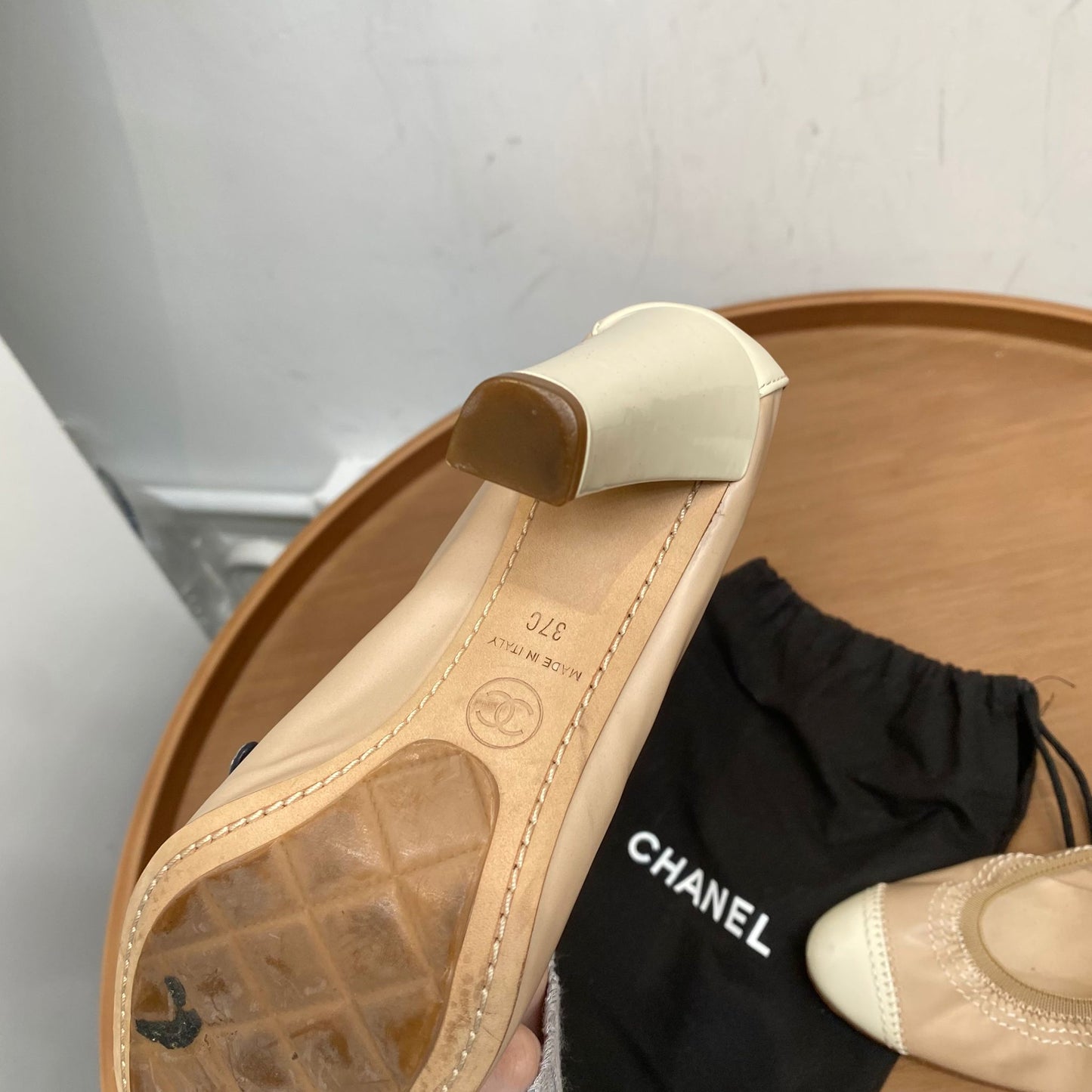 Chanel芭蕾舞高踭鞋 有塵袋