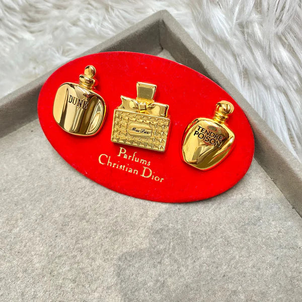 Dior Pin set 香水心口針套裝