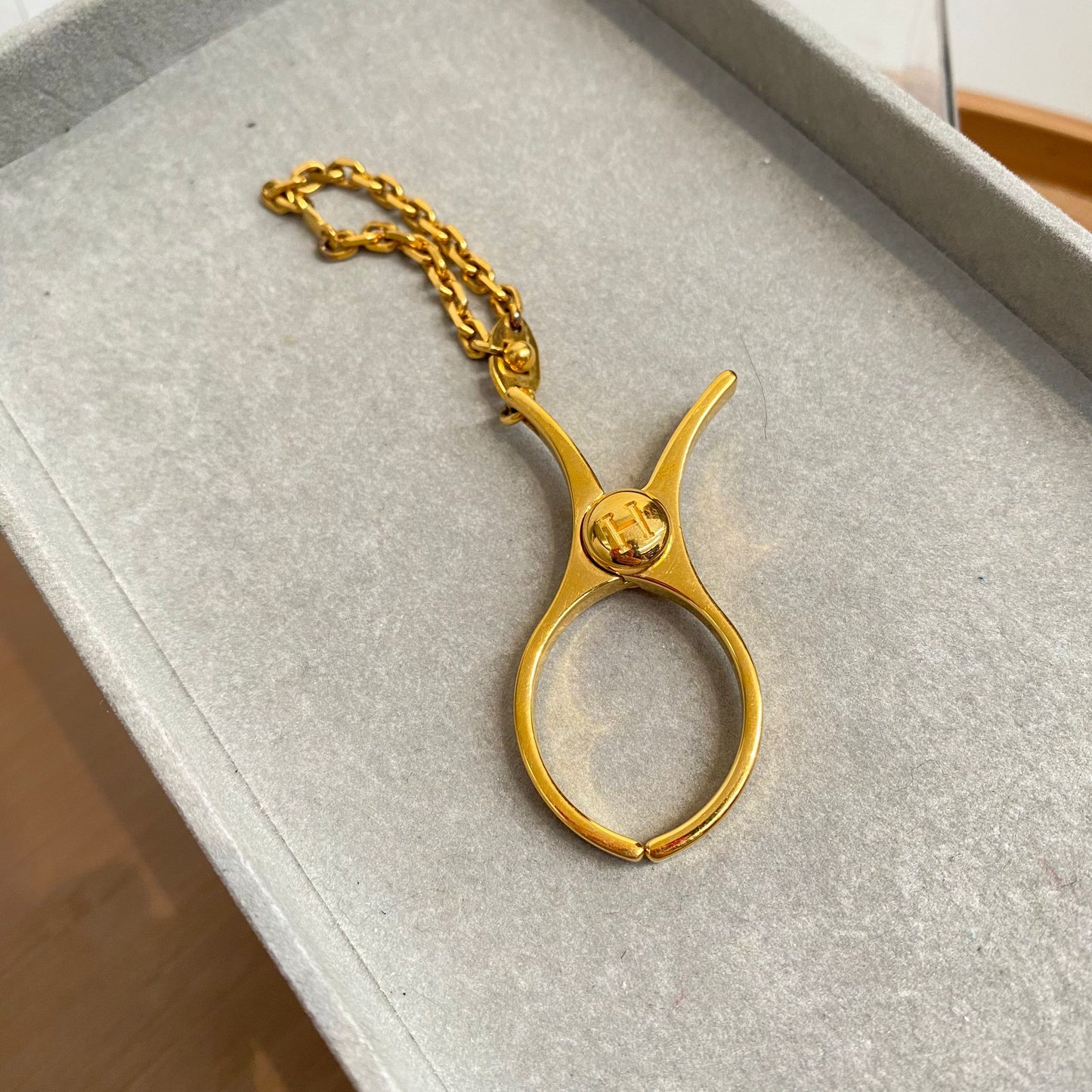 HERMES 手套夾/絲巾扣