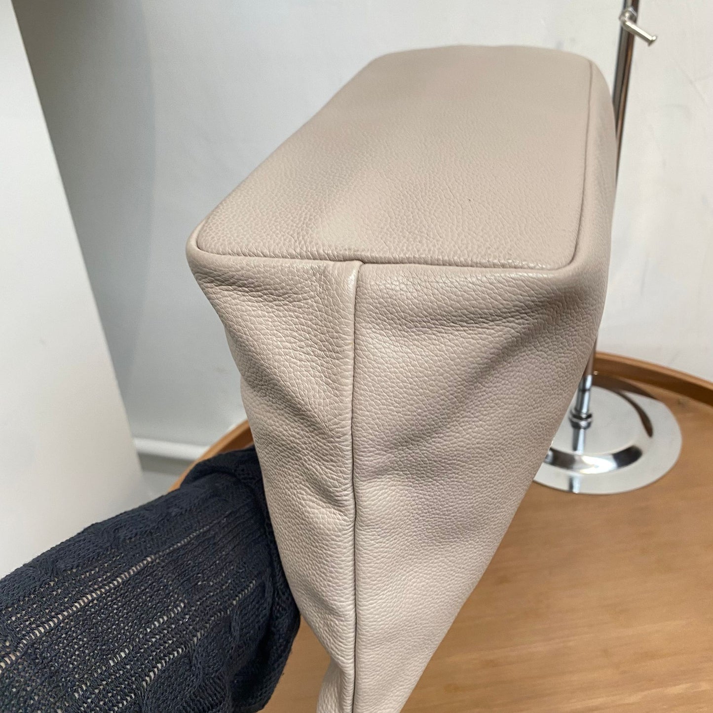 LongChamp Tote 真皮杏色