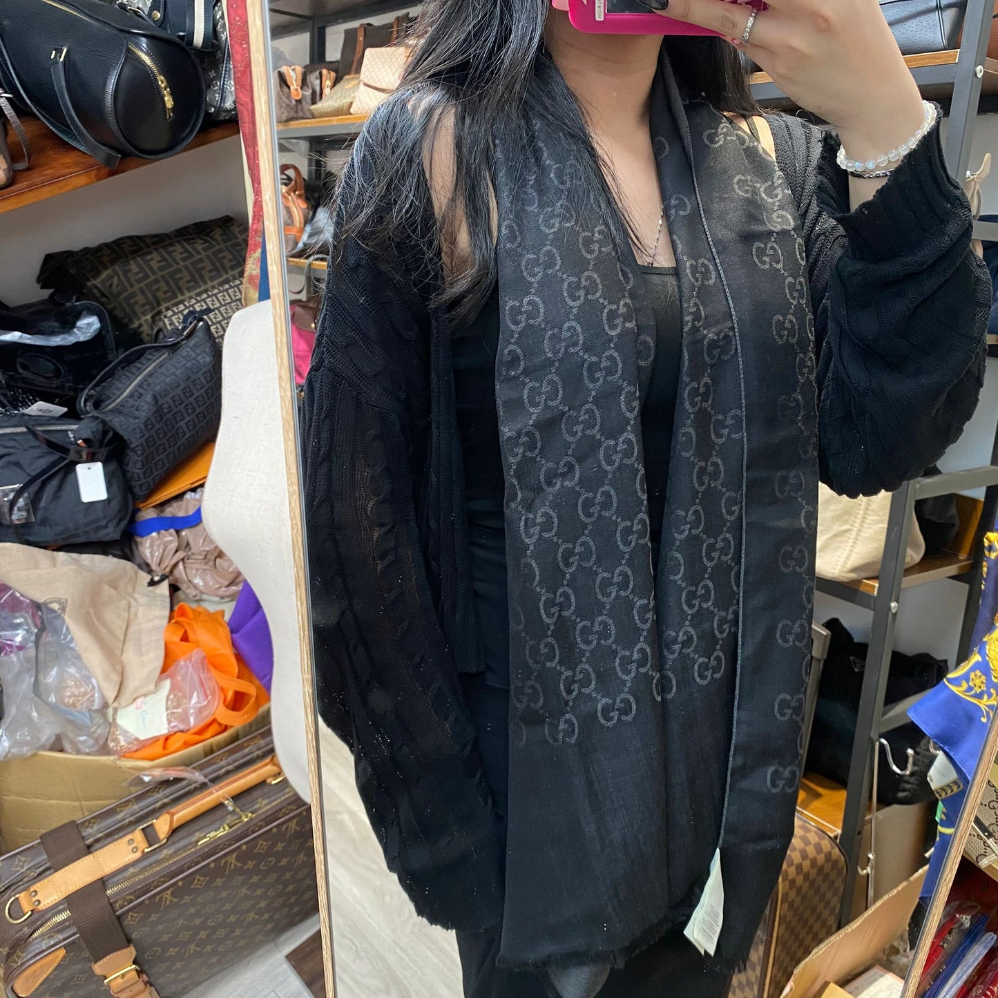 GUCCI 頸巾