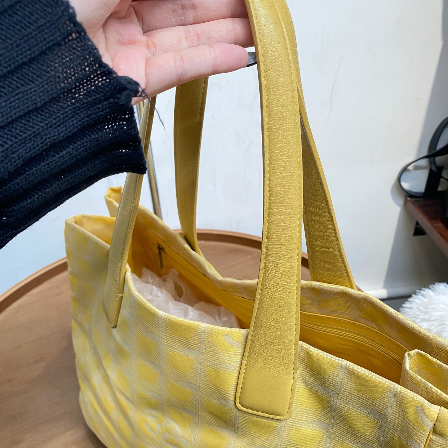 Chanel 冰格Tote 有卡貼
