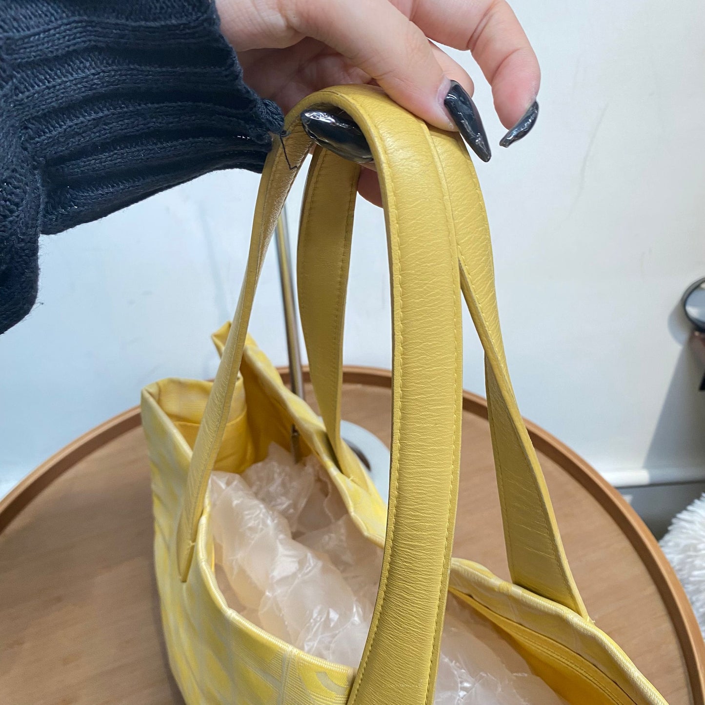 Chanel 冰格Tote 有卡貼