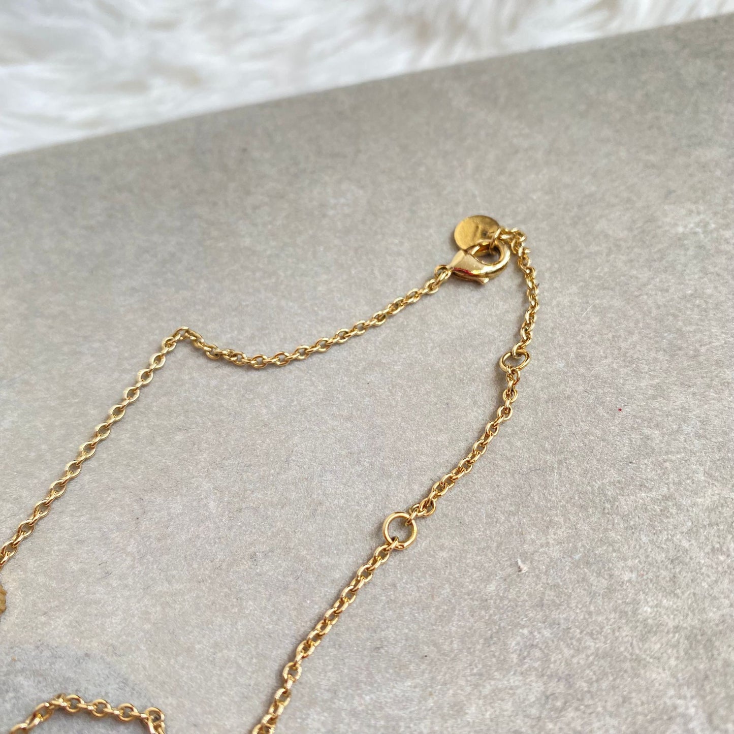 DIOR 金色CD手鏈