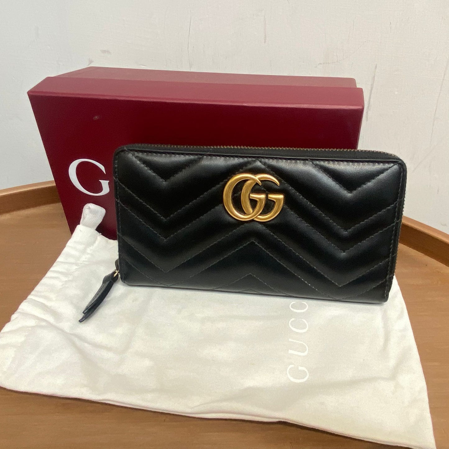 Gucci 長銀包 有盒有塵袋