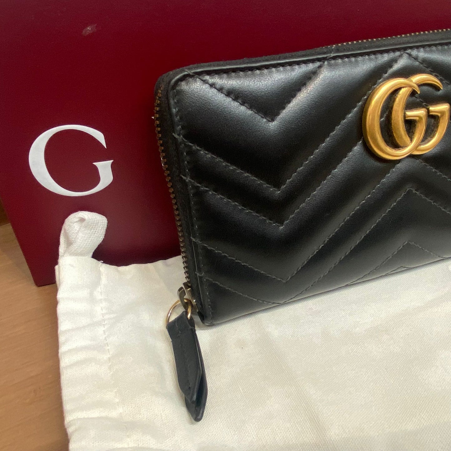 Gucci 長銀包 有盒有塵袋