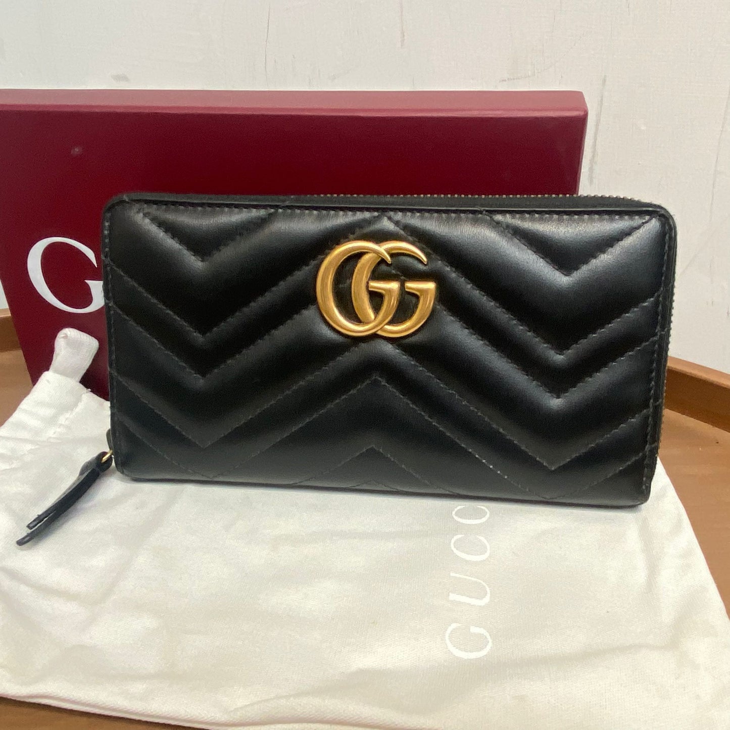 Gucci 長銀包 有盒有塵袋