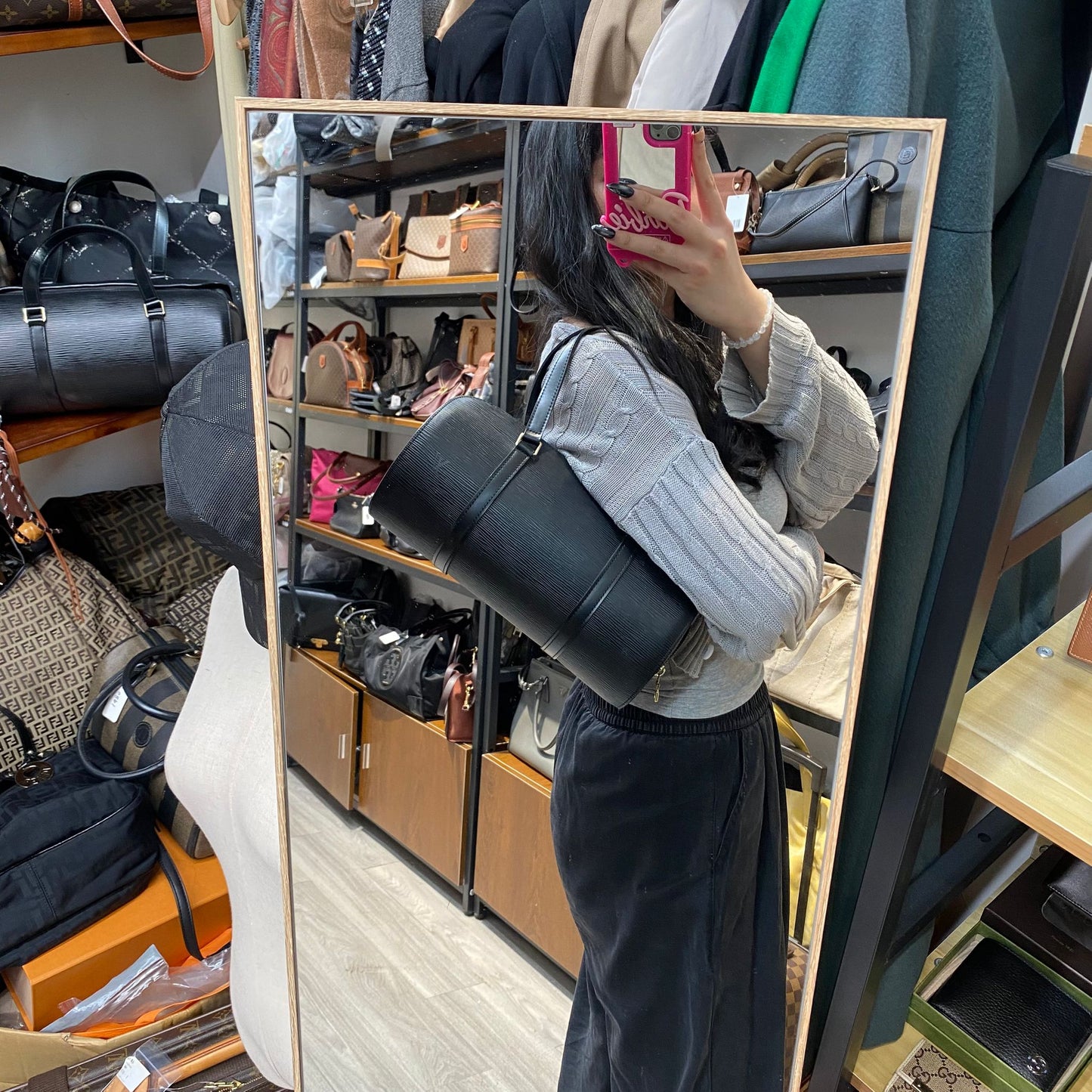 LV EPI 圓桶袋