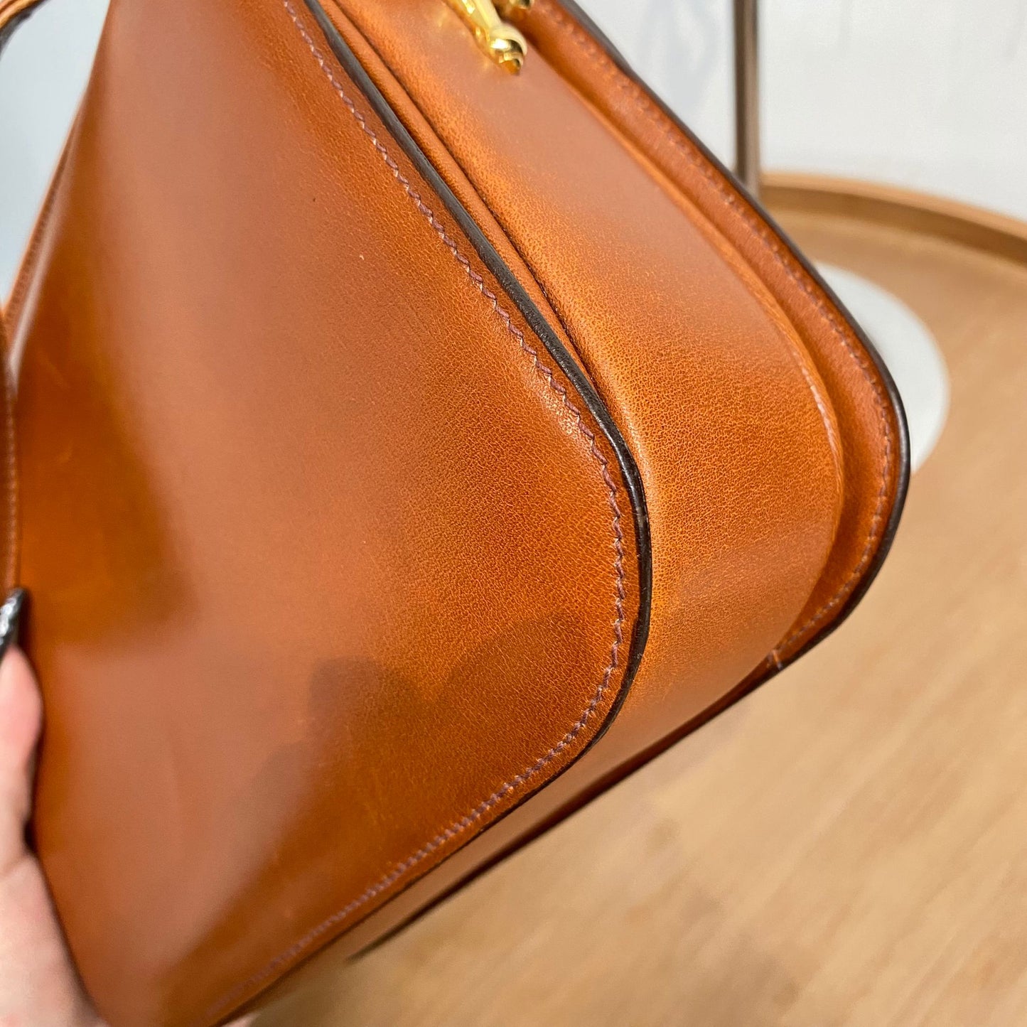 Celine 啡色馬車袋