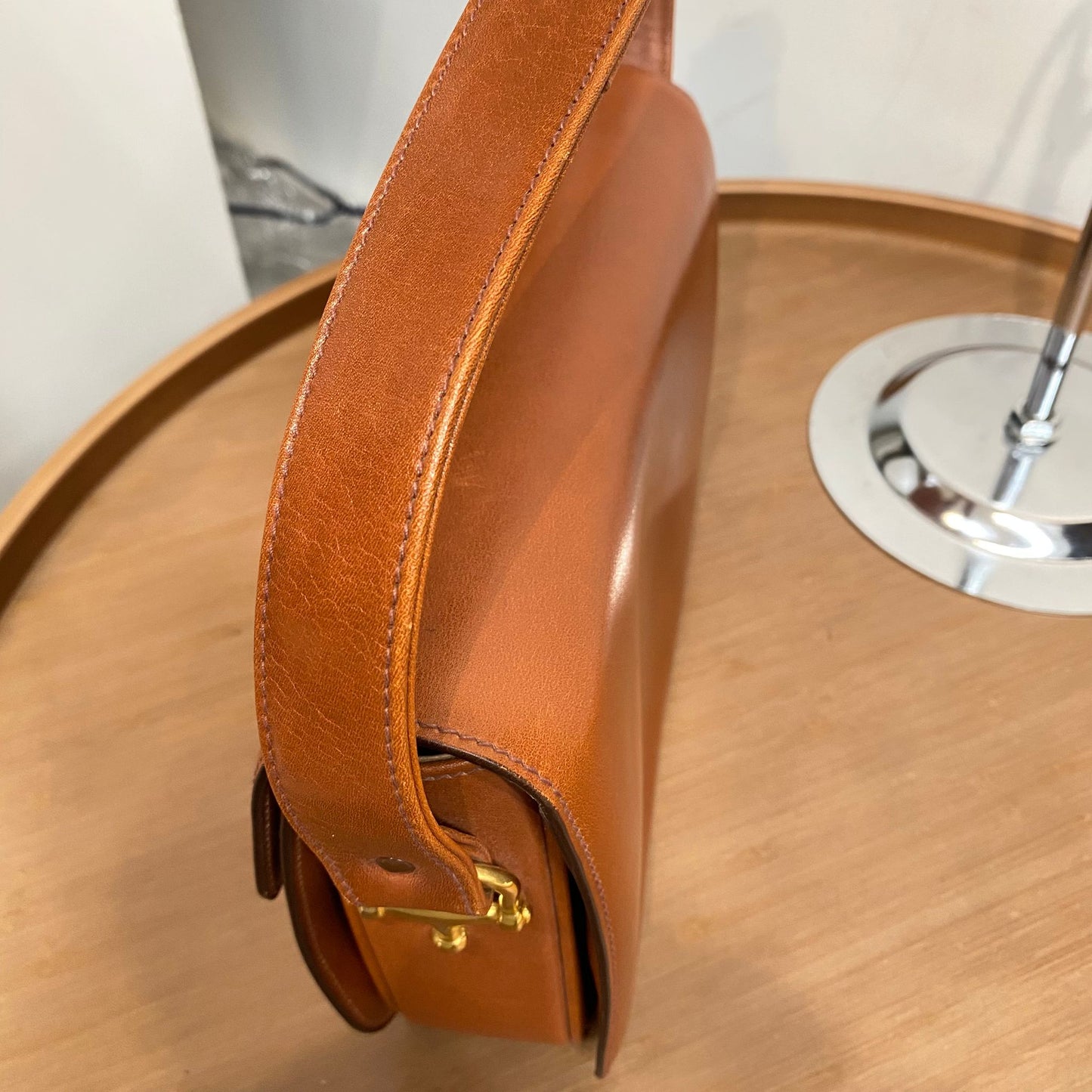 Celine 啡色馬車袋