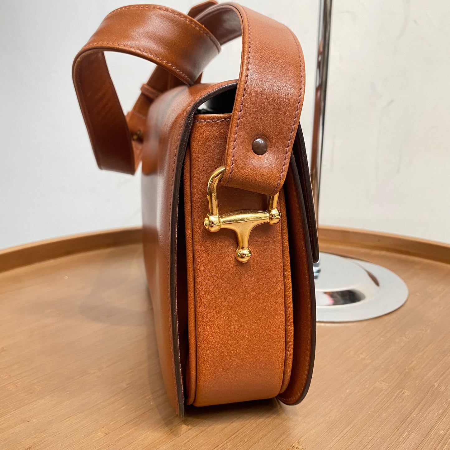 Celine 啡色馬車袋