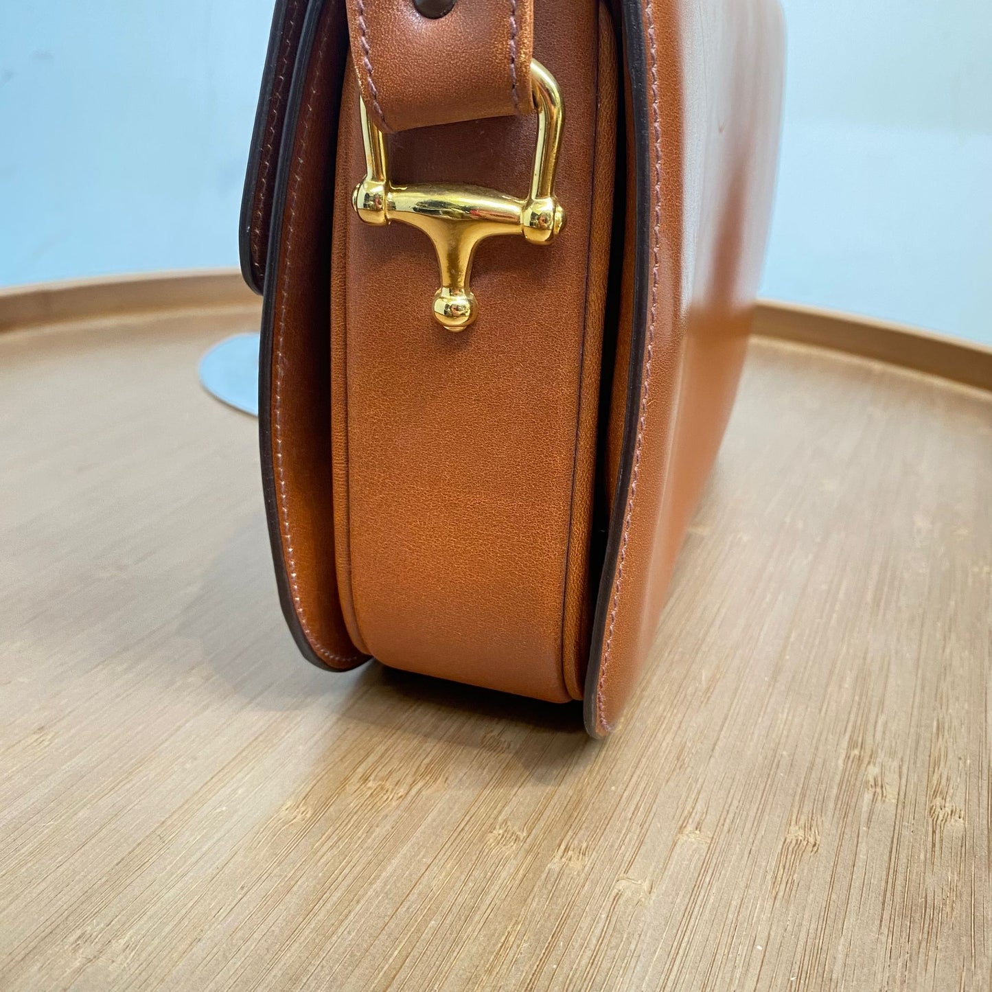 Celine 啡色馬車袋