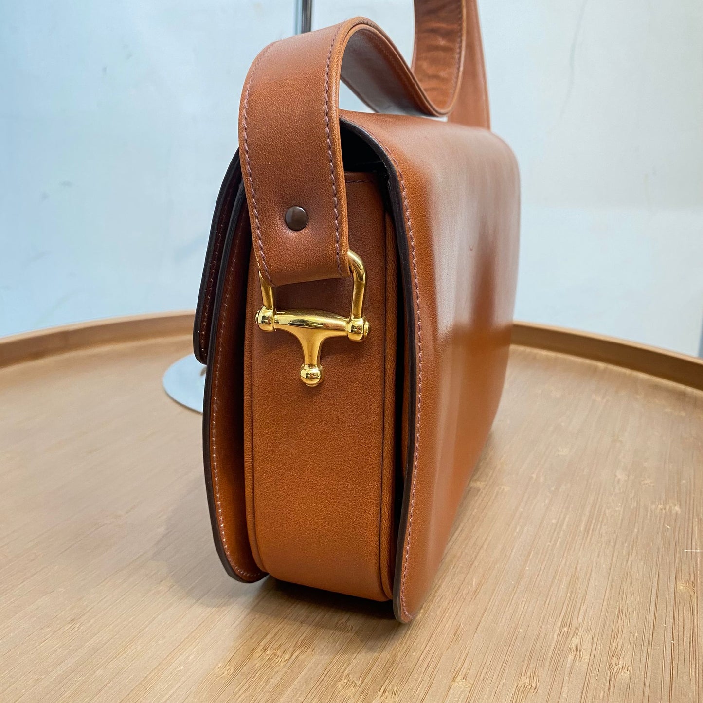 Celine 啡色馬車袋