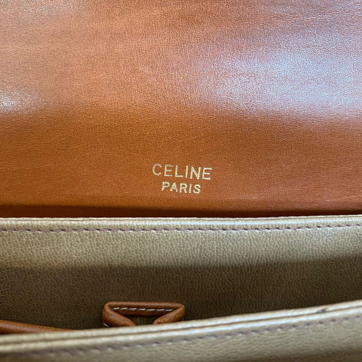 Celine 啡色馬車袋