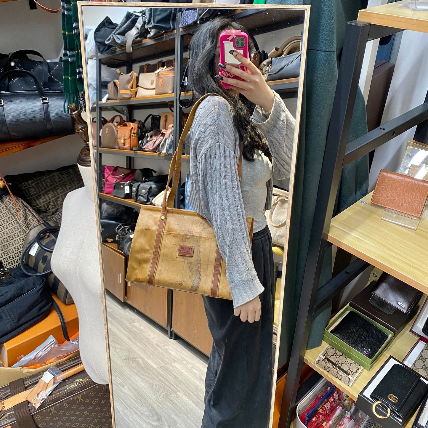 Alviero Martini Tote 地圖袋