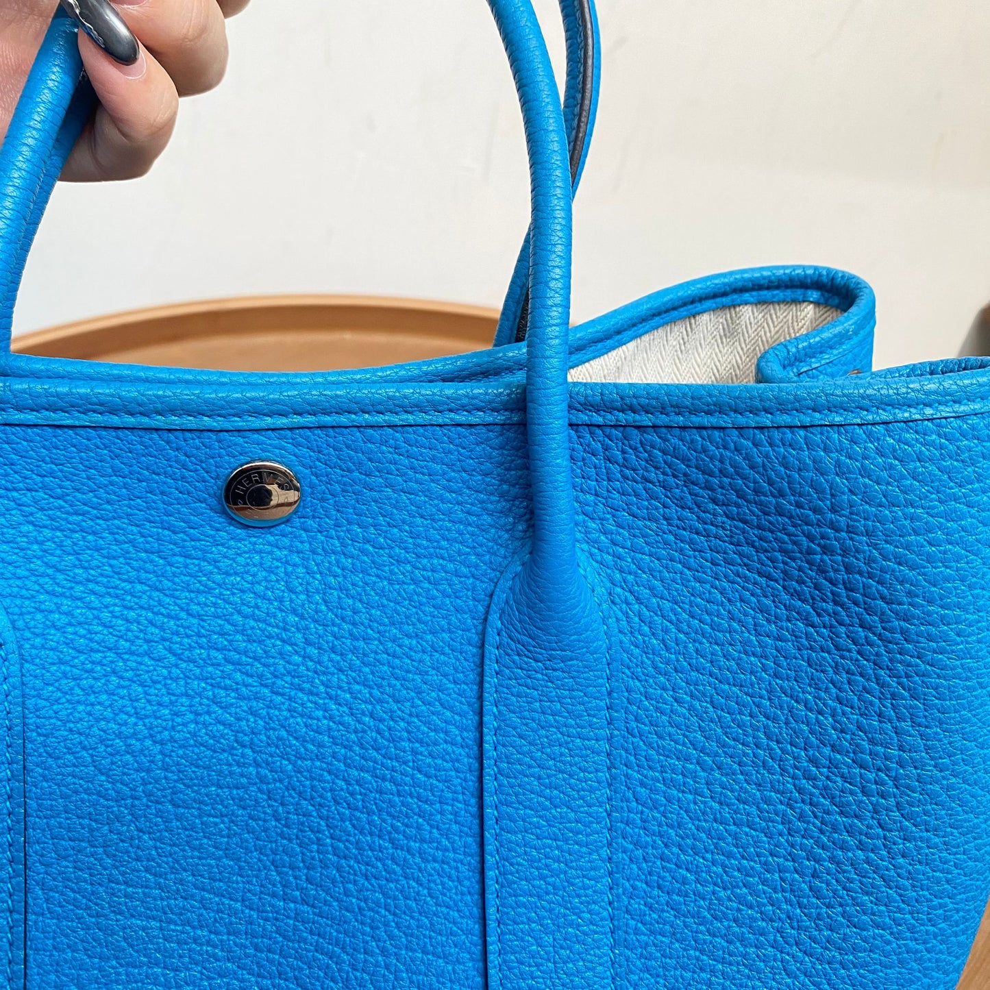 HERMES Garden Party GP30 銀扣