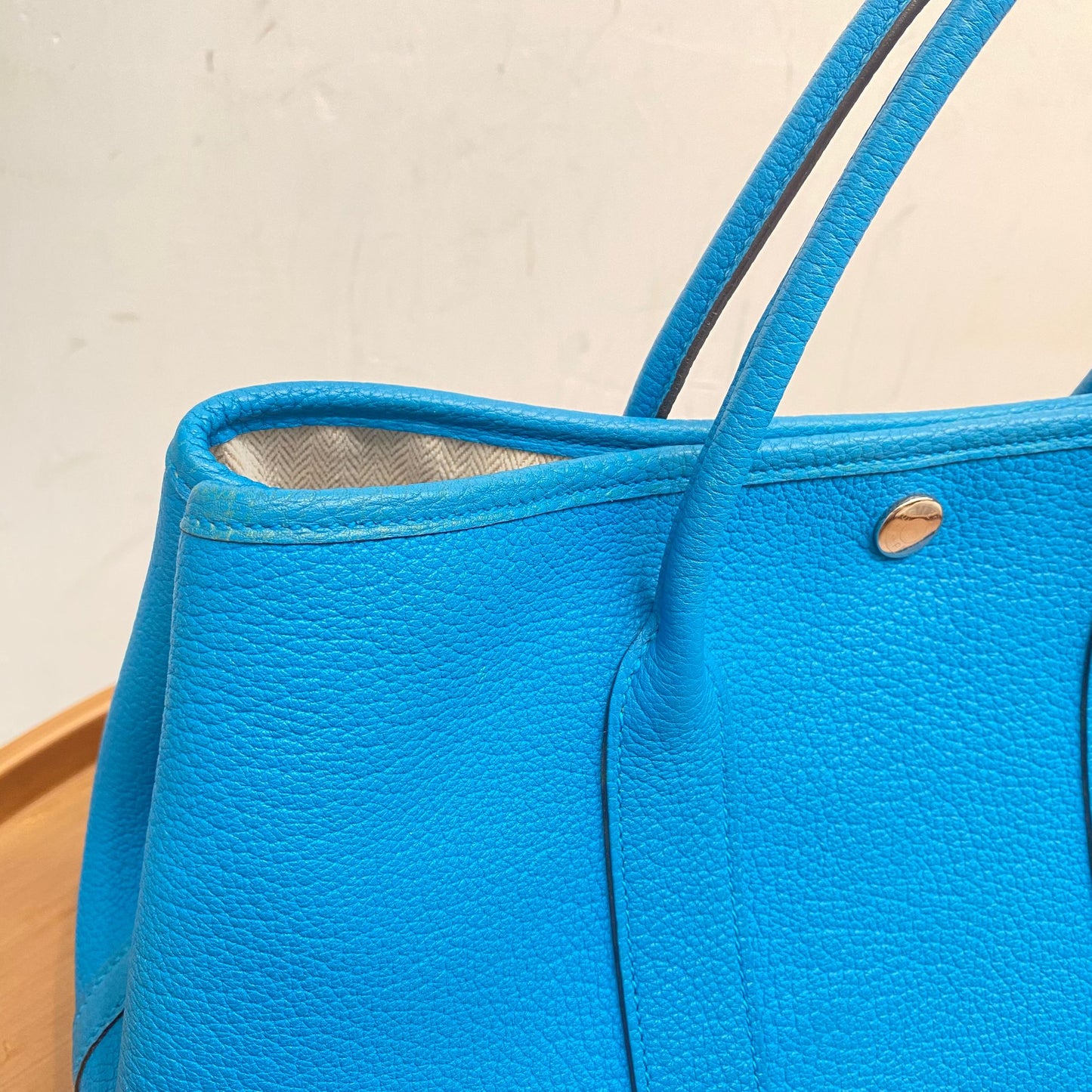HERMES Garden Party GP30 銀扣