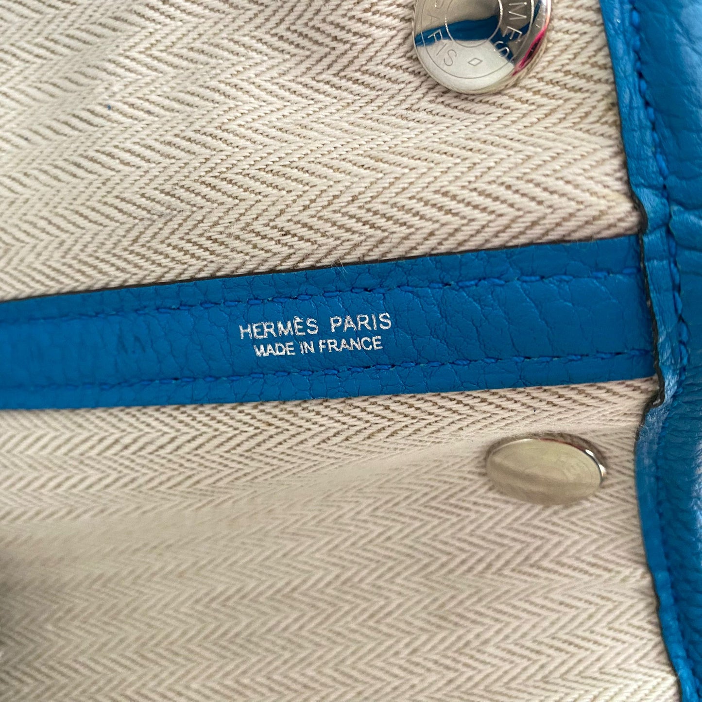 HERMES Garden Party GP30 銀扣