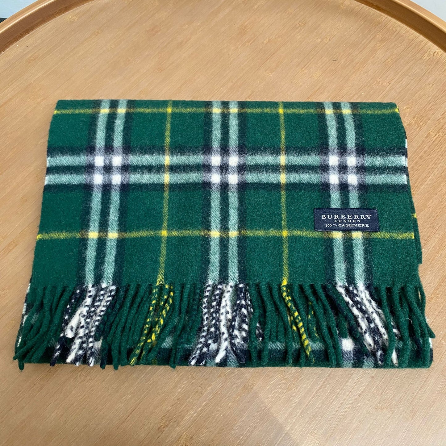 Burberry 100% Cashmere頸巾