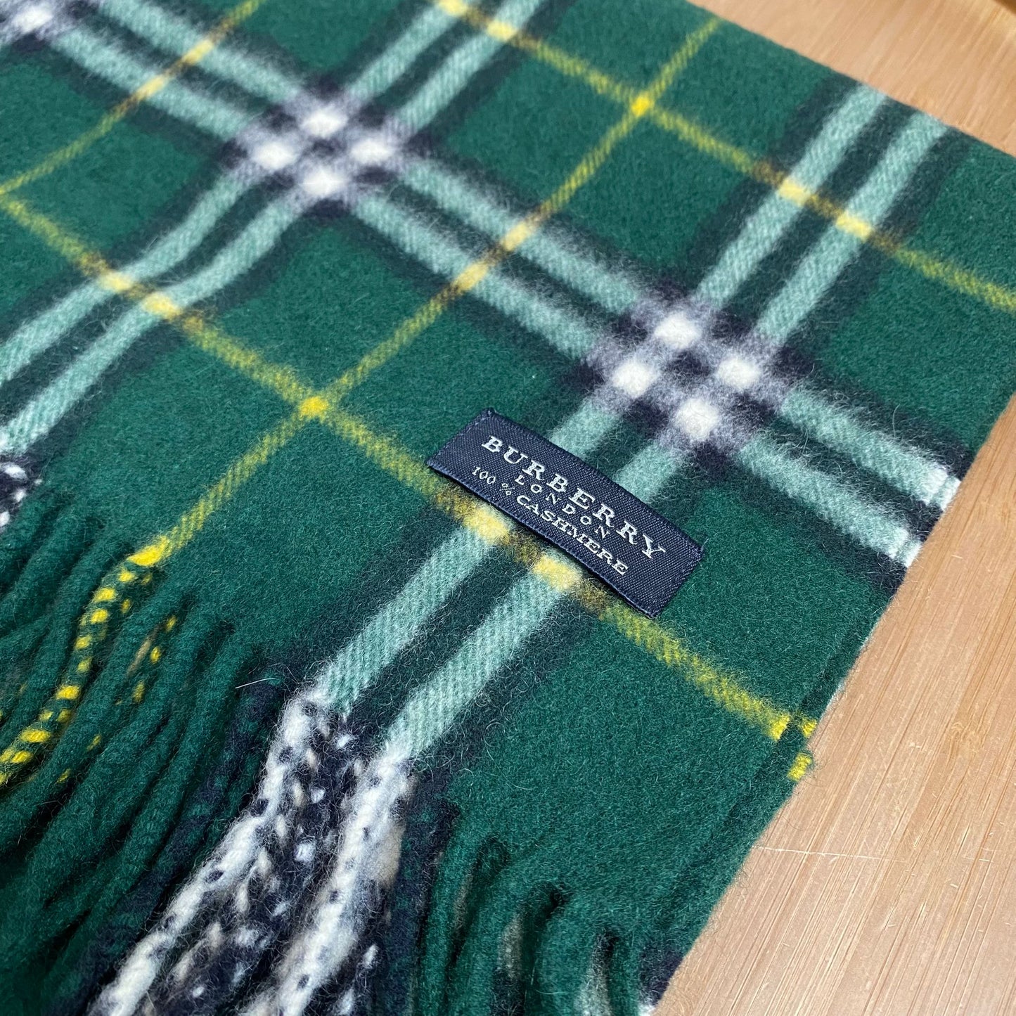 Burberry 100% Cashmere頸巾