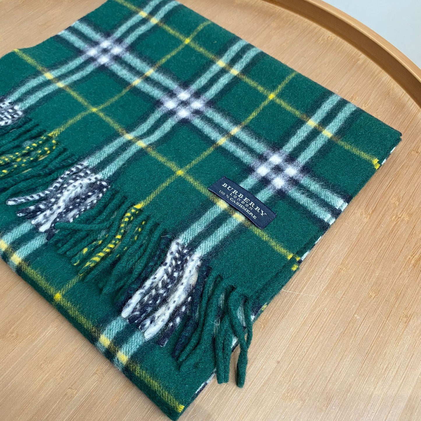 Burberry 100% Cashmere頸巾