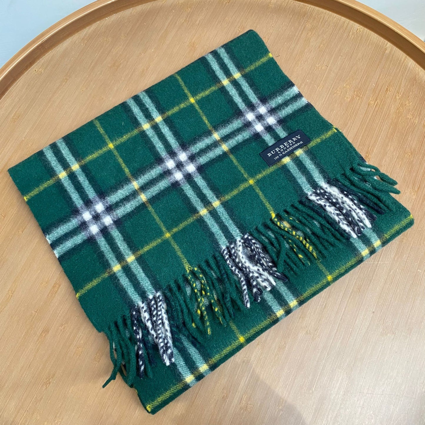 Burberry 100% Cashmere頸巾