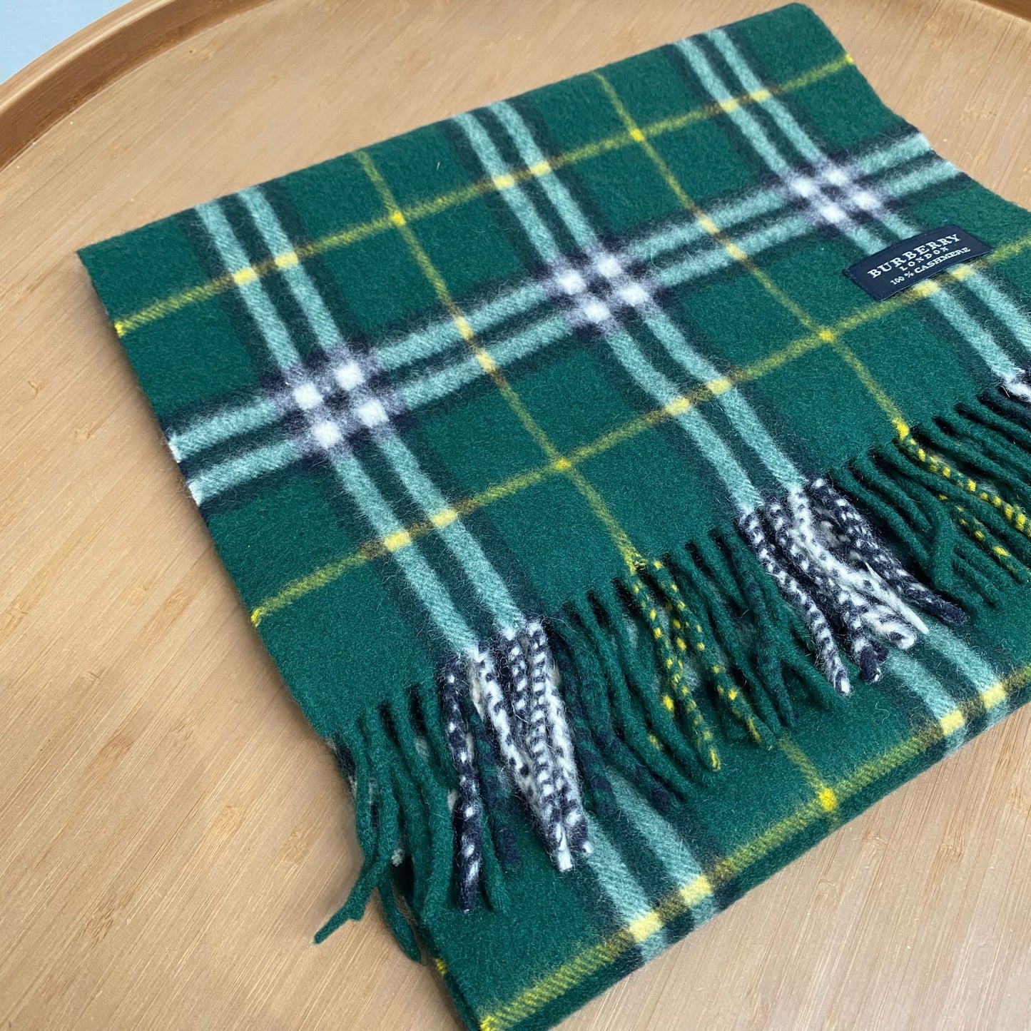 Burberry 100% Cashmere頸巾