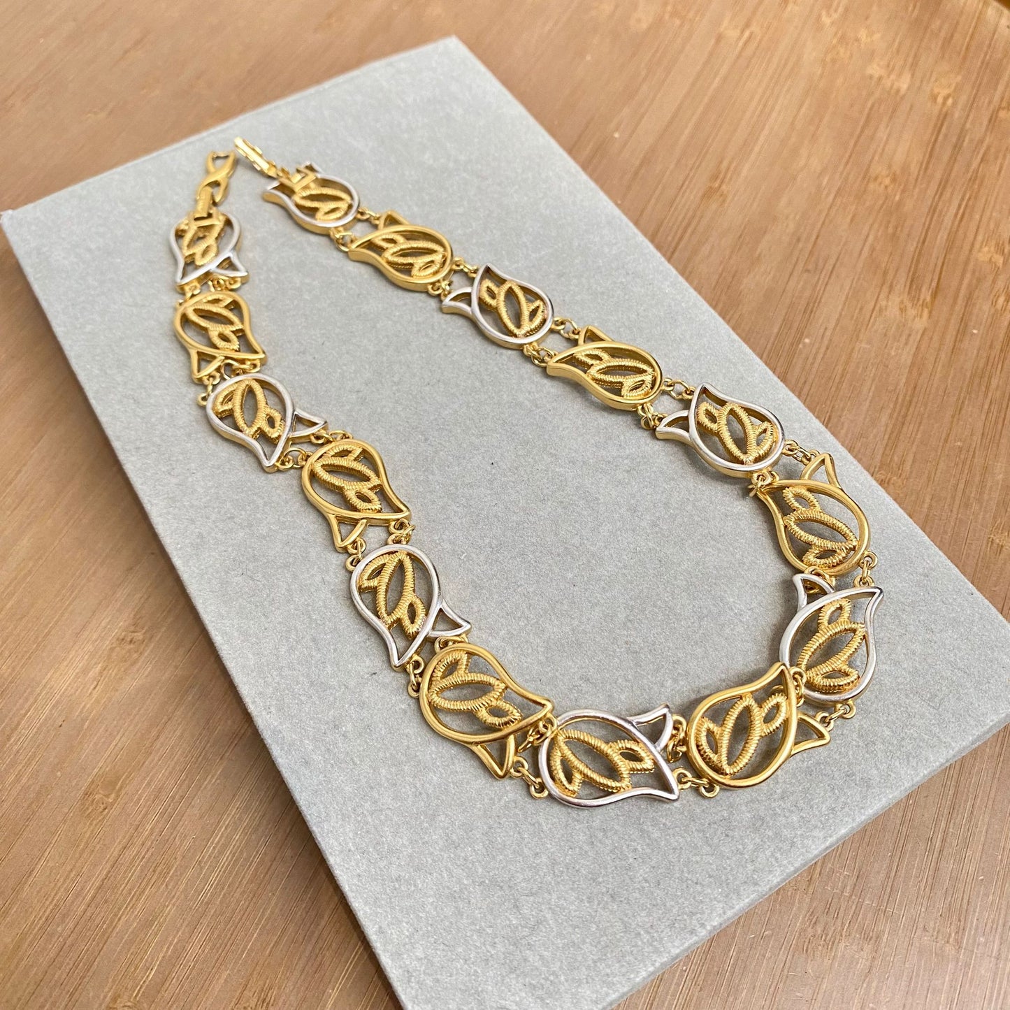 NINA RICCI 金銀頸鏈