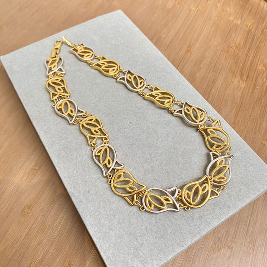 NINA RICCI 金銀頸鏈