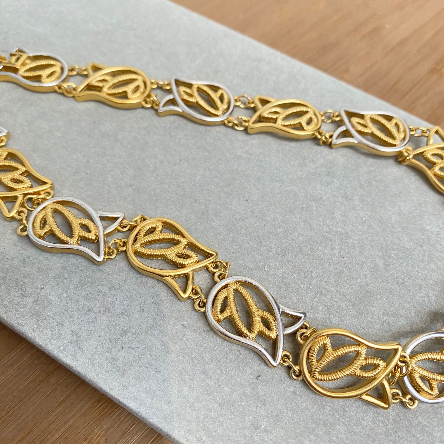 NINA RICCI 金銀頸鏈