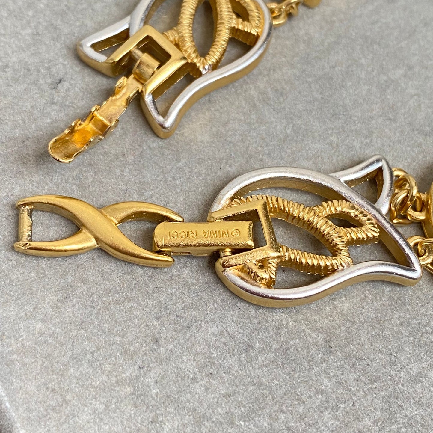 NINA RICCI 金銀頸鏈