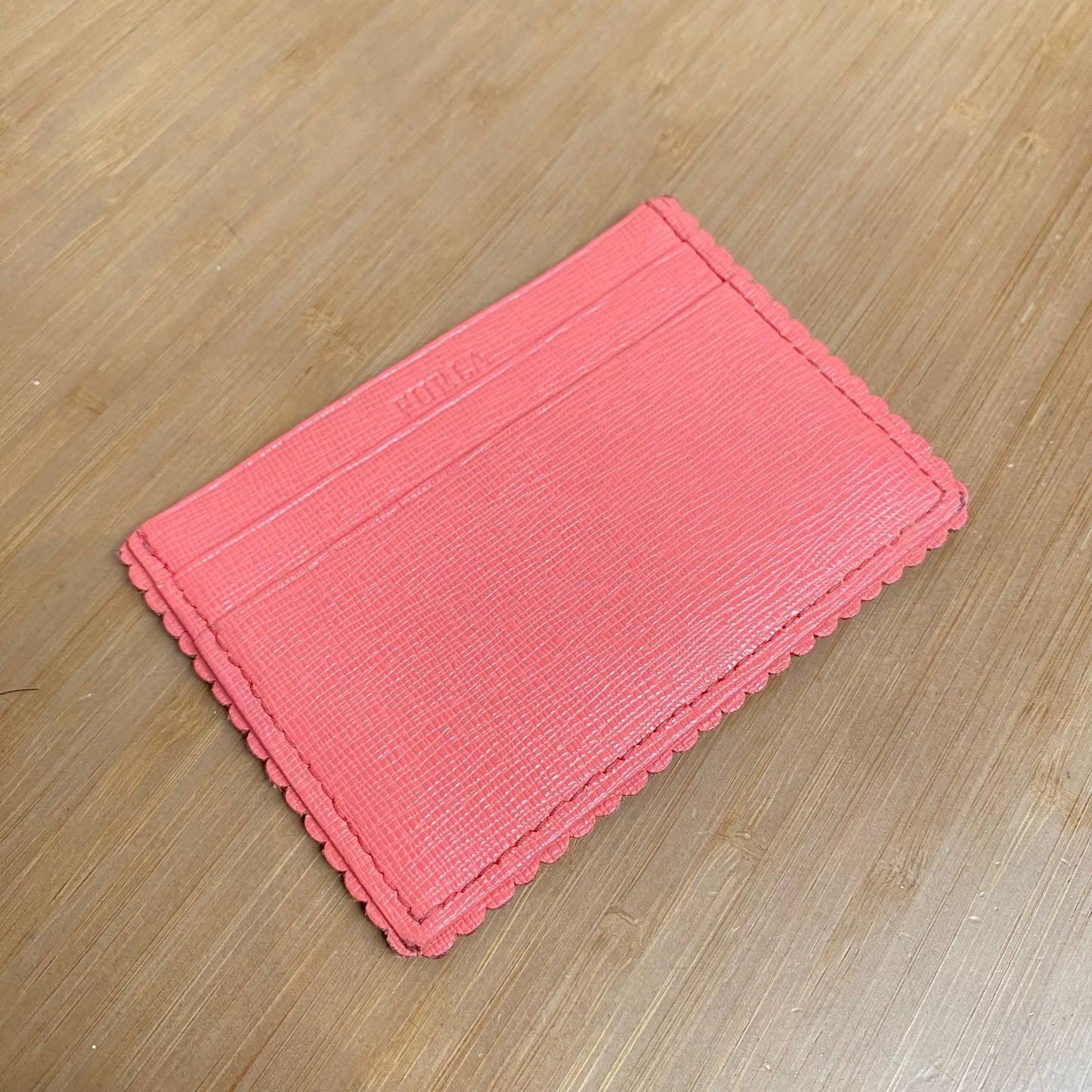 FURLA 粉紅卡片套