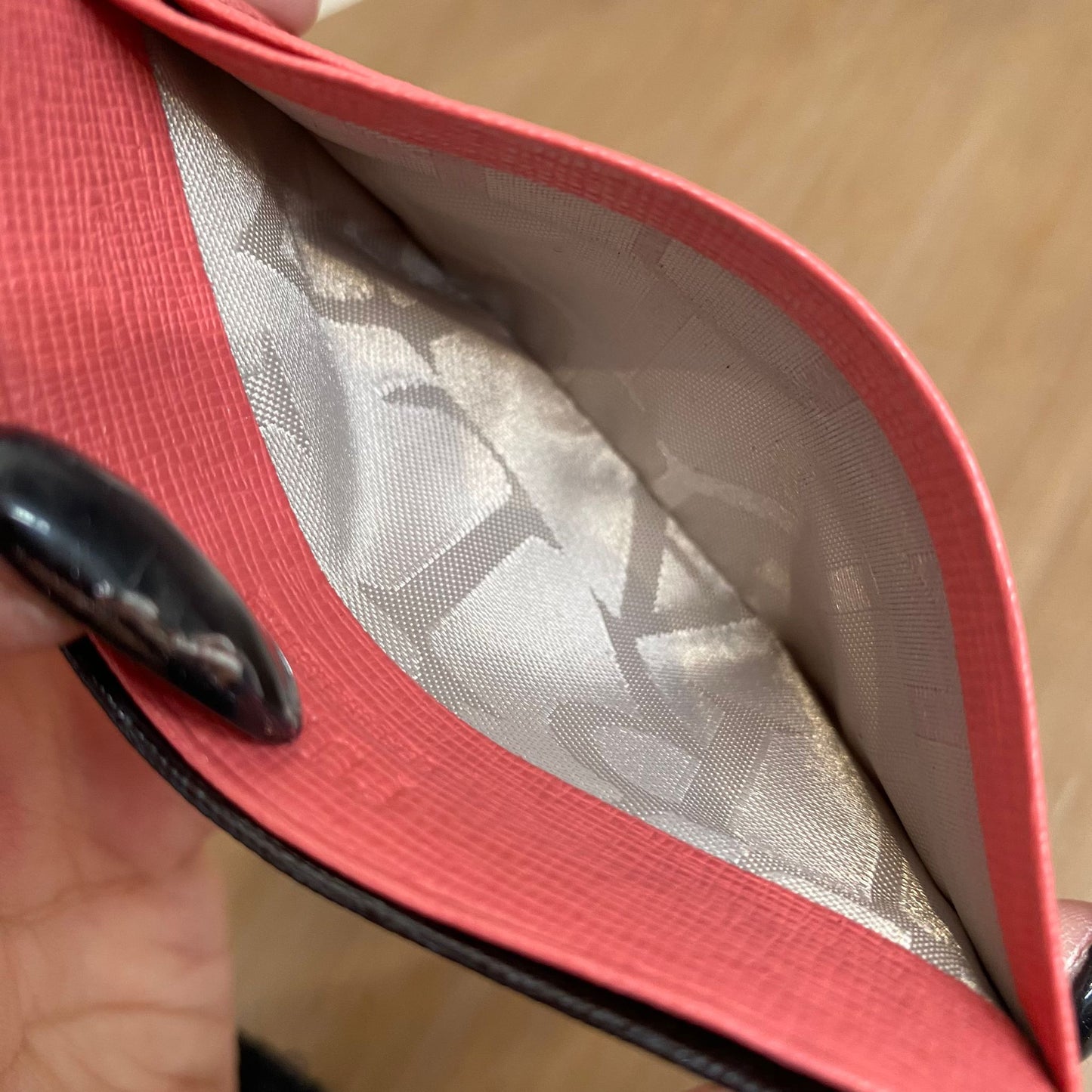 FURLA 粉紅卡片套
