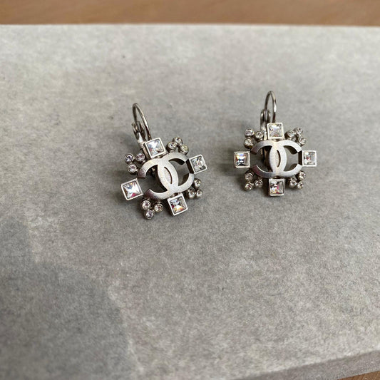 CHANEL 耳針耳環 有刻印