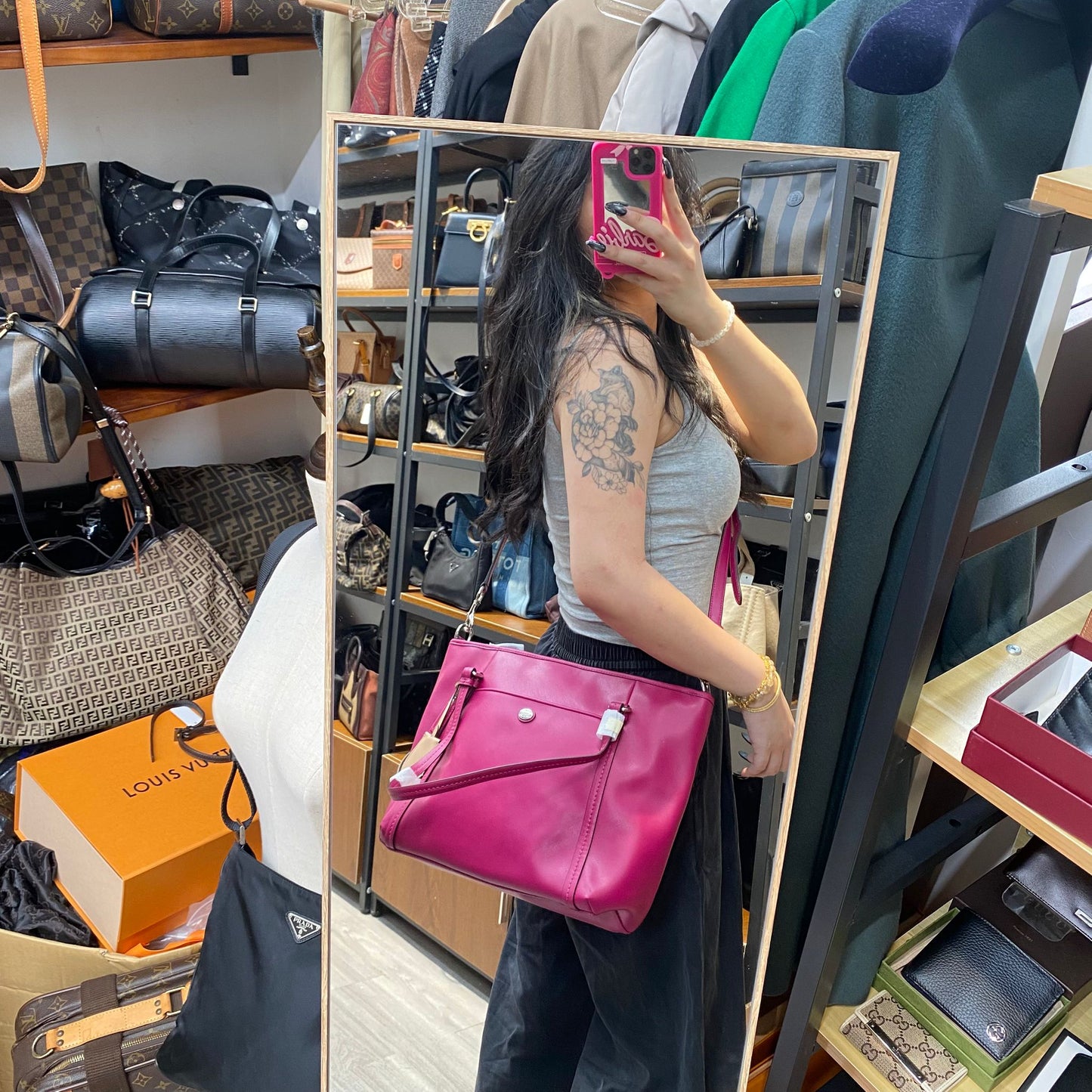 Coach Tote 有塵袋