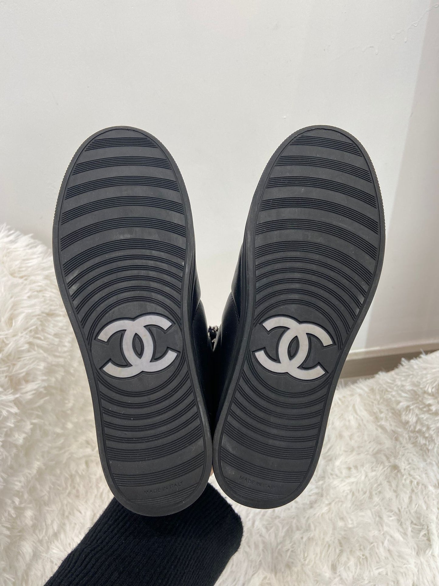 Chanel 高筒波鞋
