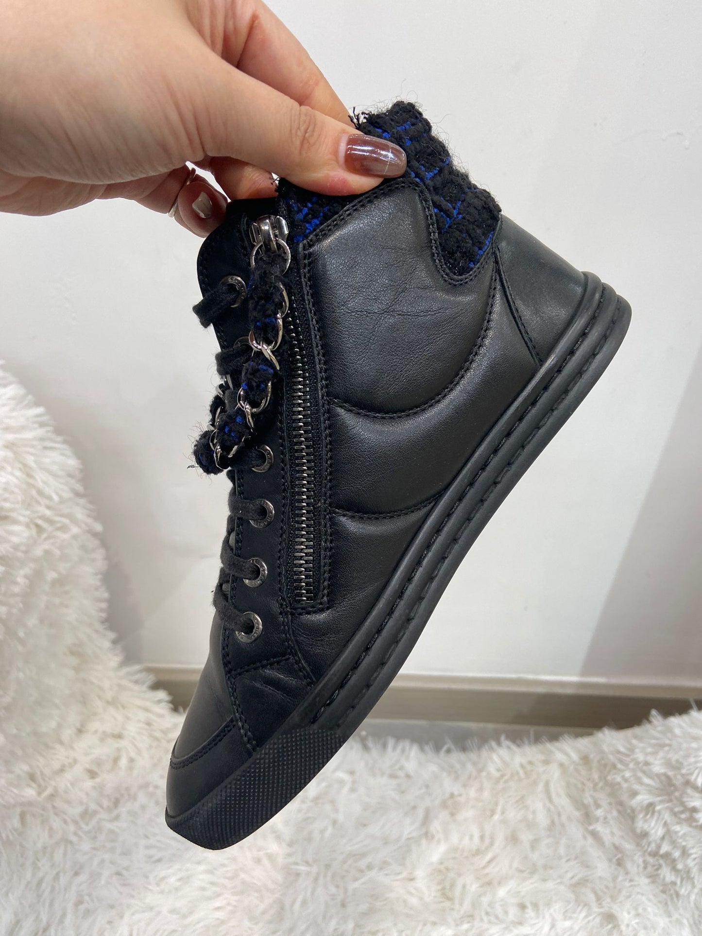 Chanel 高筒波鞋