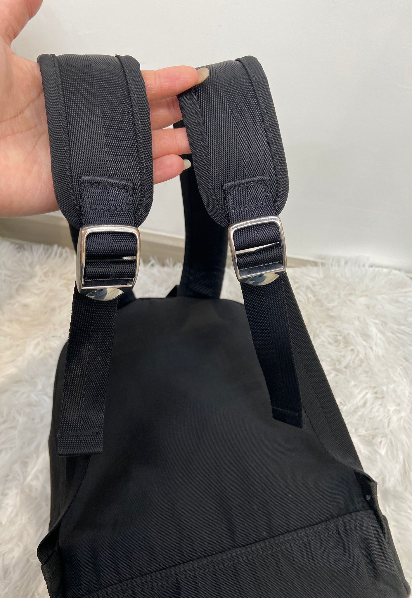 KENZO 黑色布款背囊