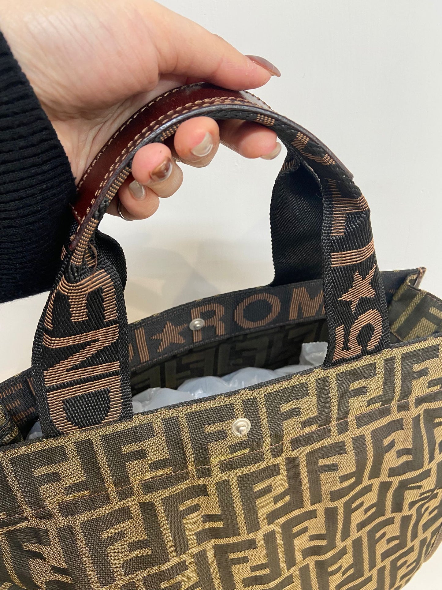 Fendi zucca tote bag