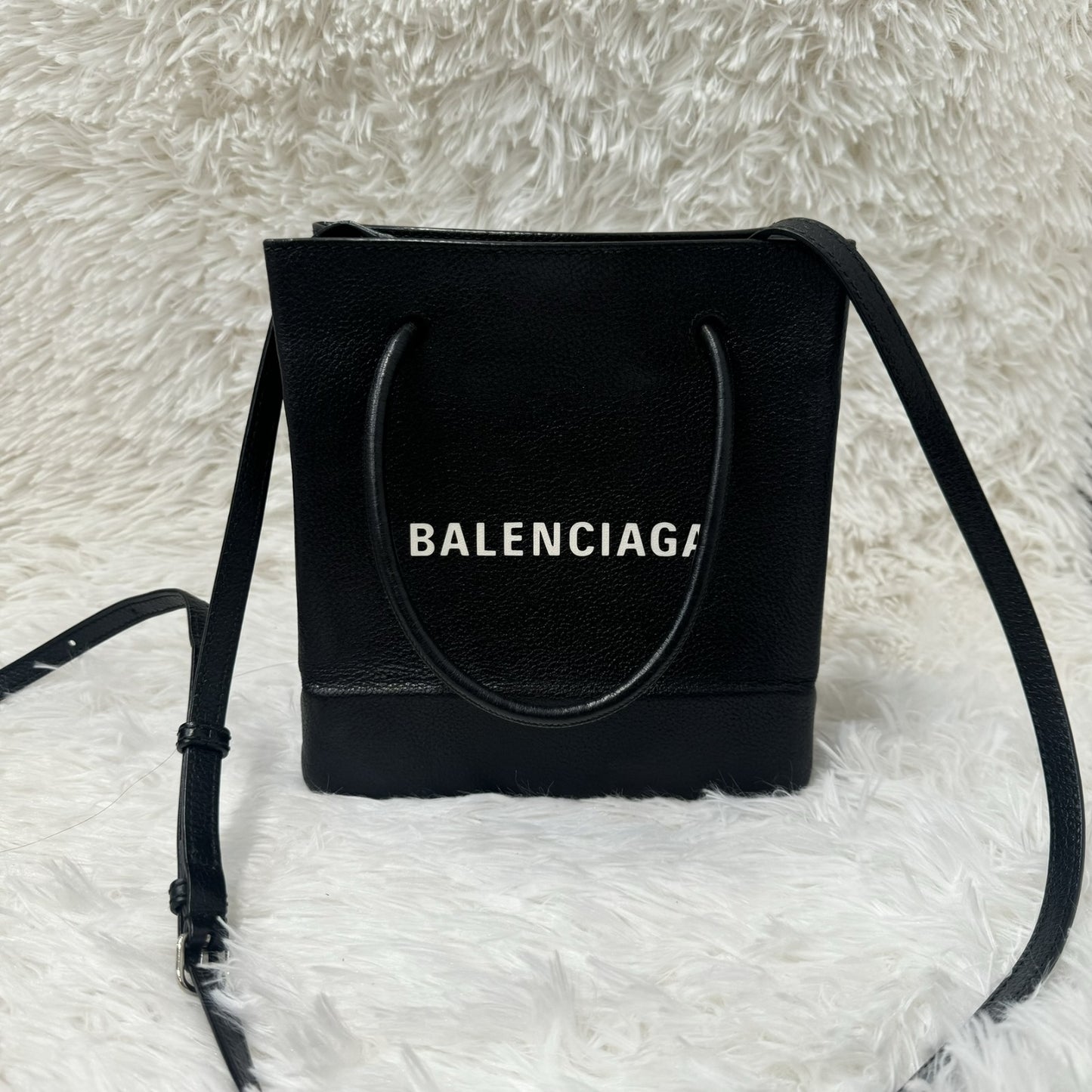 BALENCIAGA Leather XXS Tote