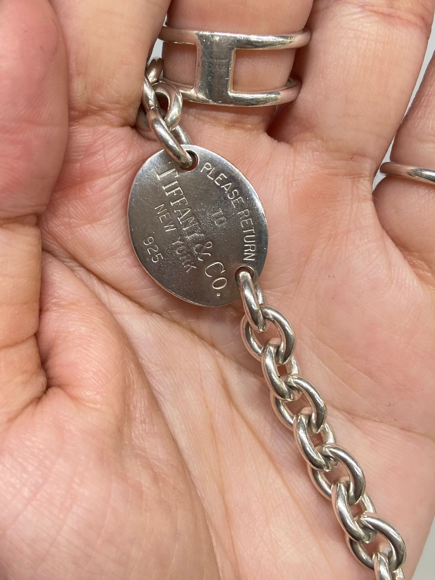 Tiffany &co 純銀手鏈