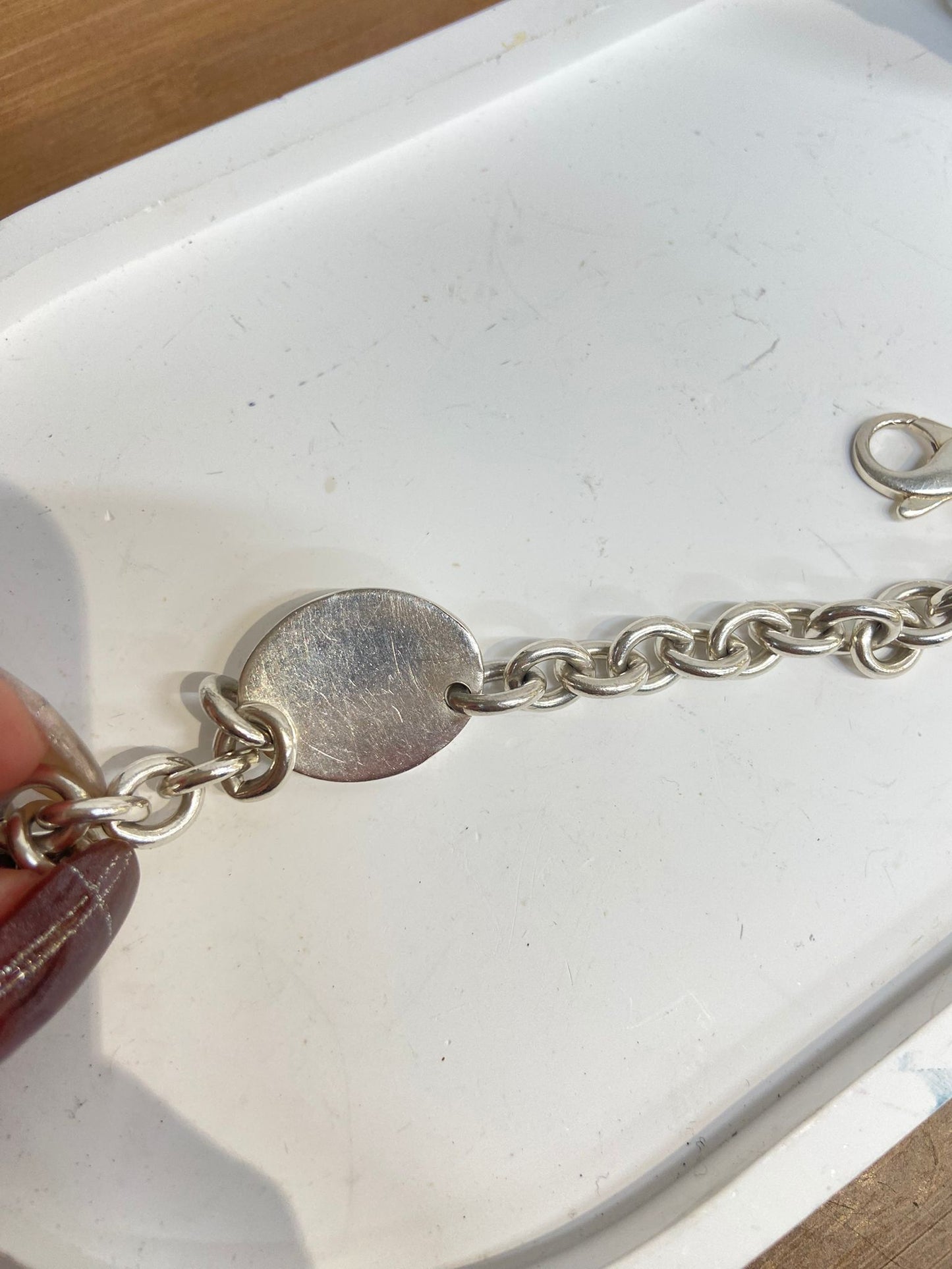 Tiffany &co 純銀手鏈