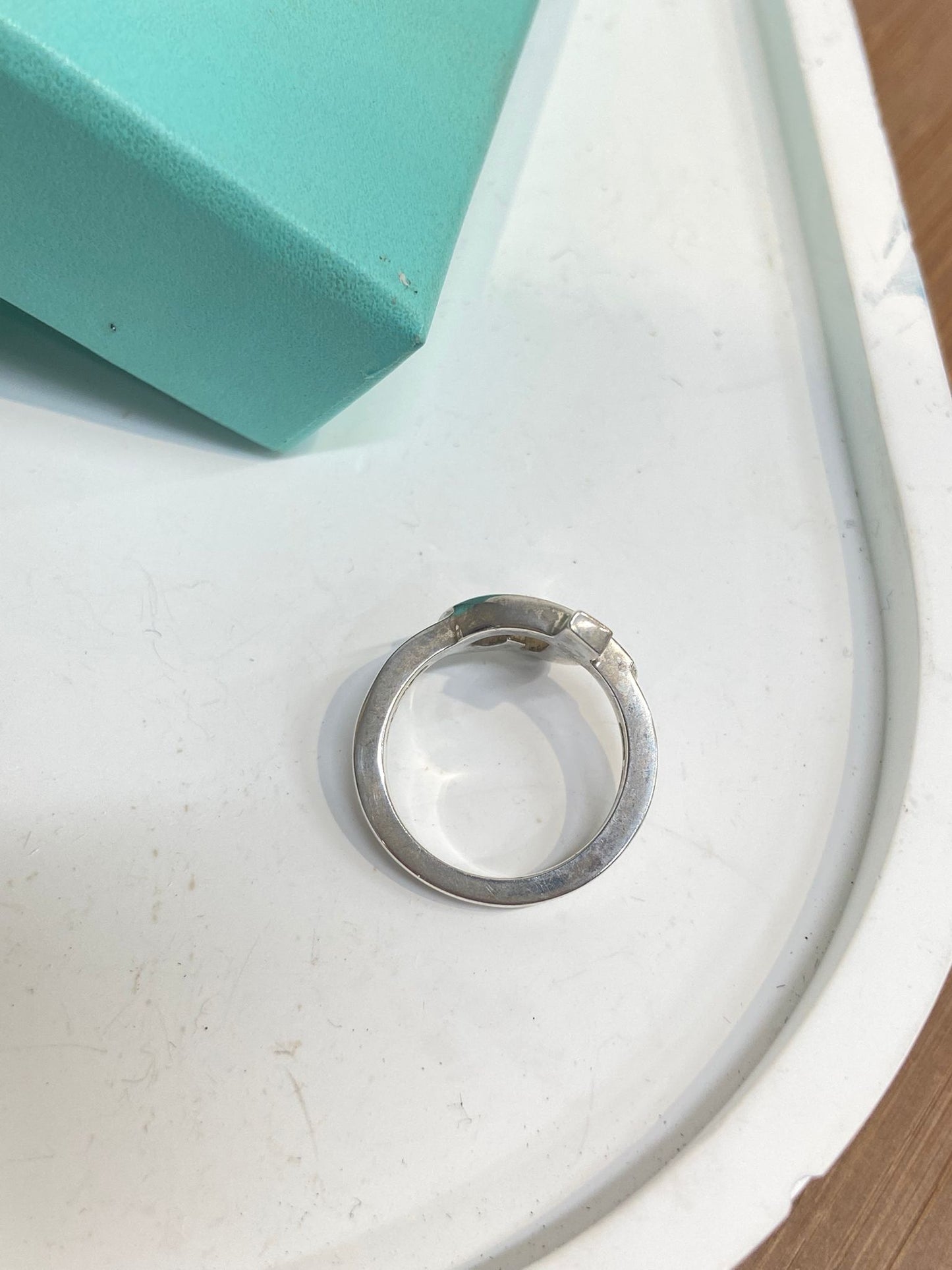 Tiffany &co 純銀戒指 心型