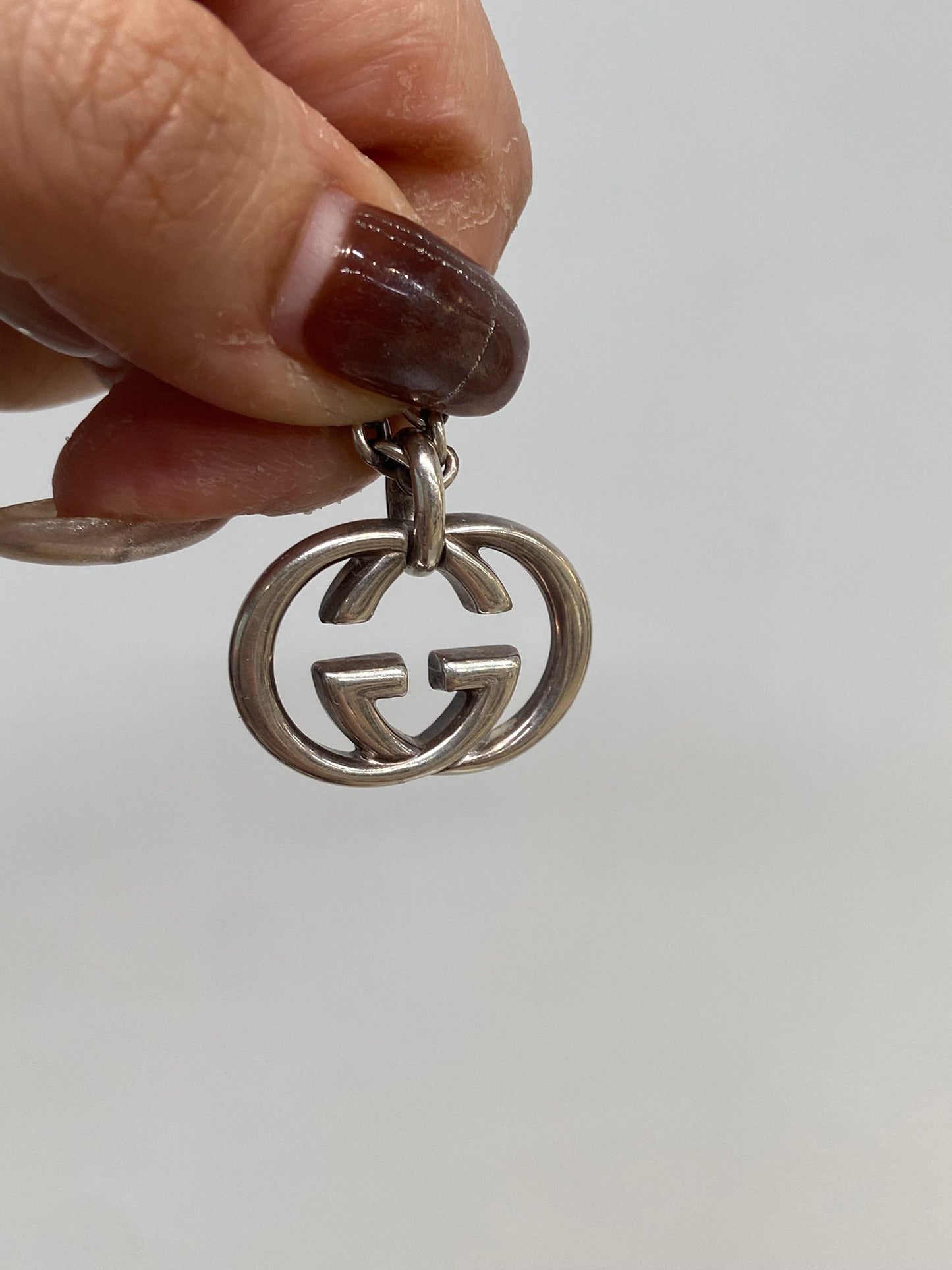 Gucci 925 純銀GG 頸鏈