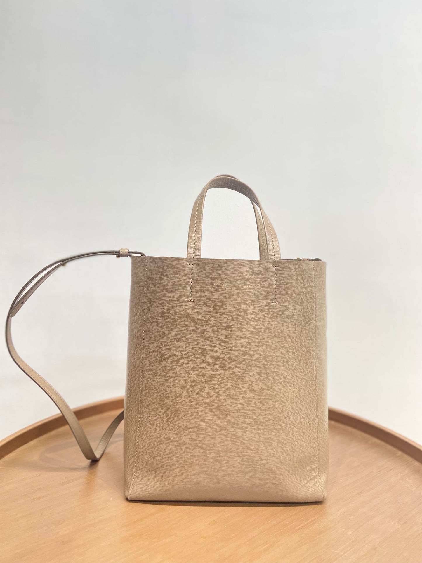 Celine cabas tote奶茶