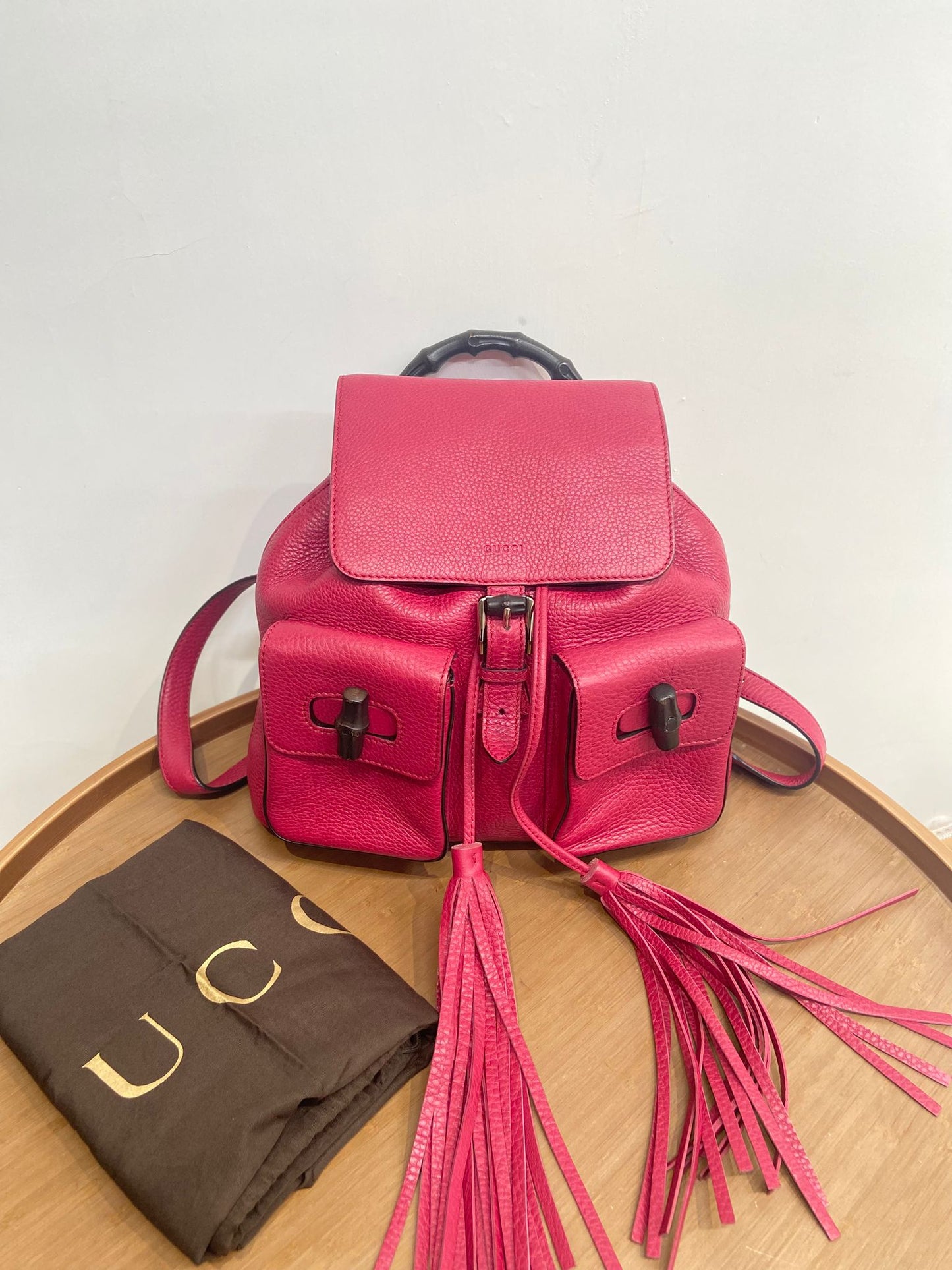 Gucci Bamboo 背囊 有塵袋