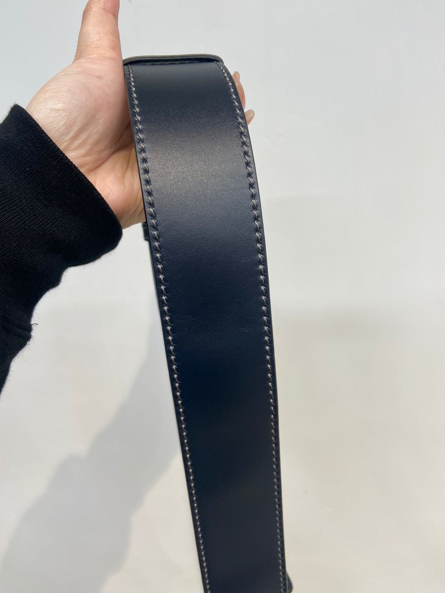 Dior 藍色粗肩帶
