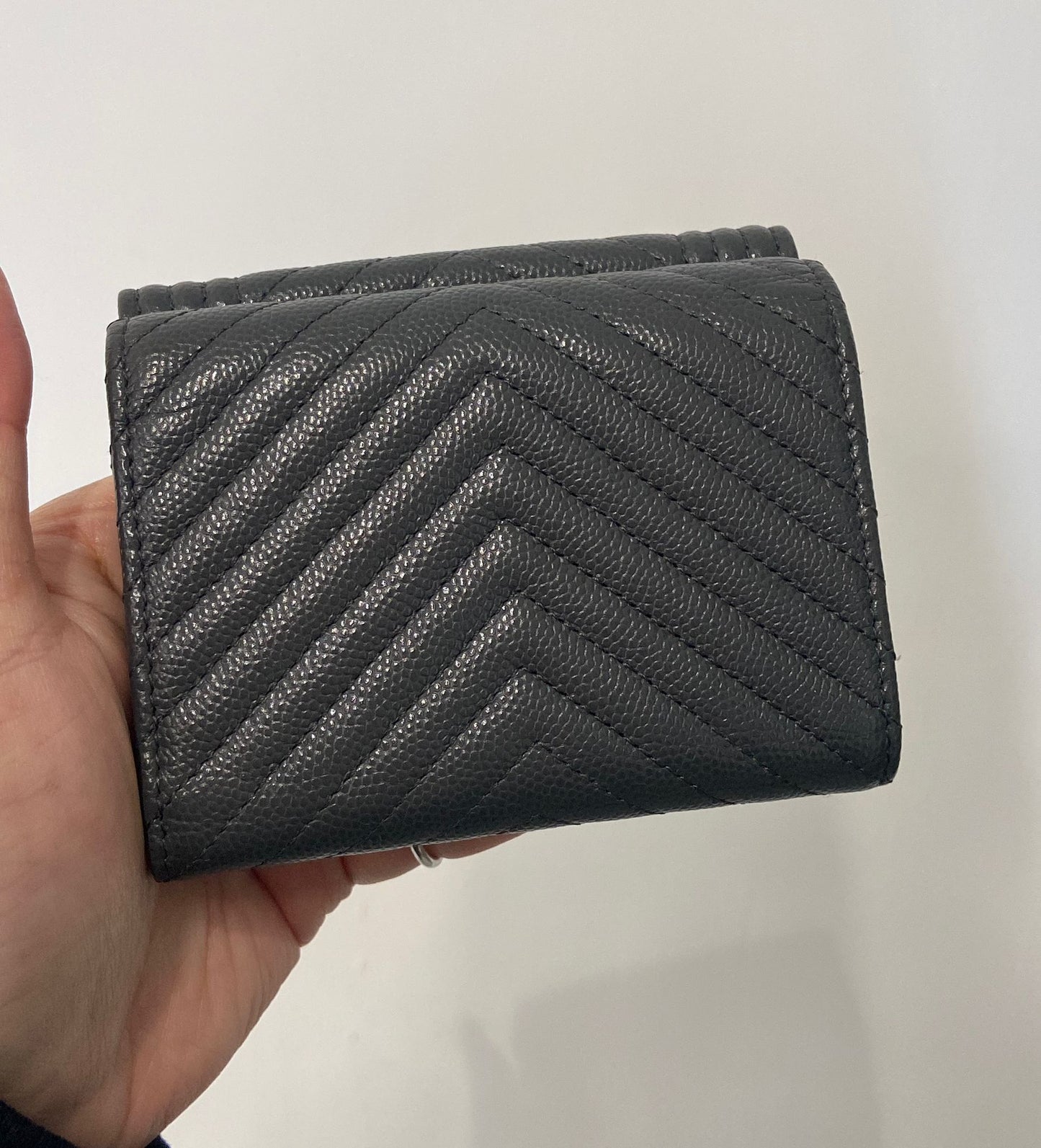 Chanel 三摺短銀包