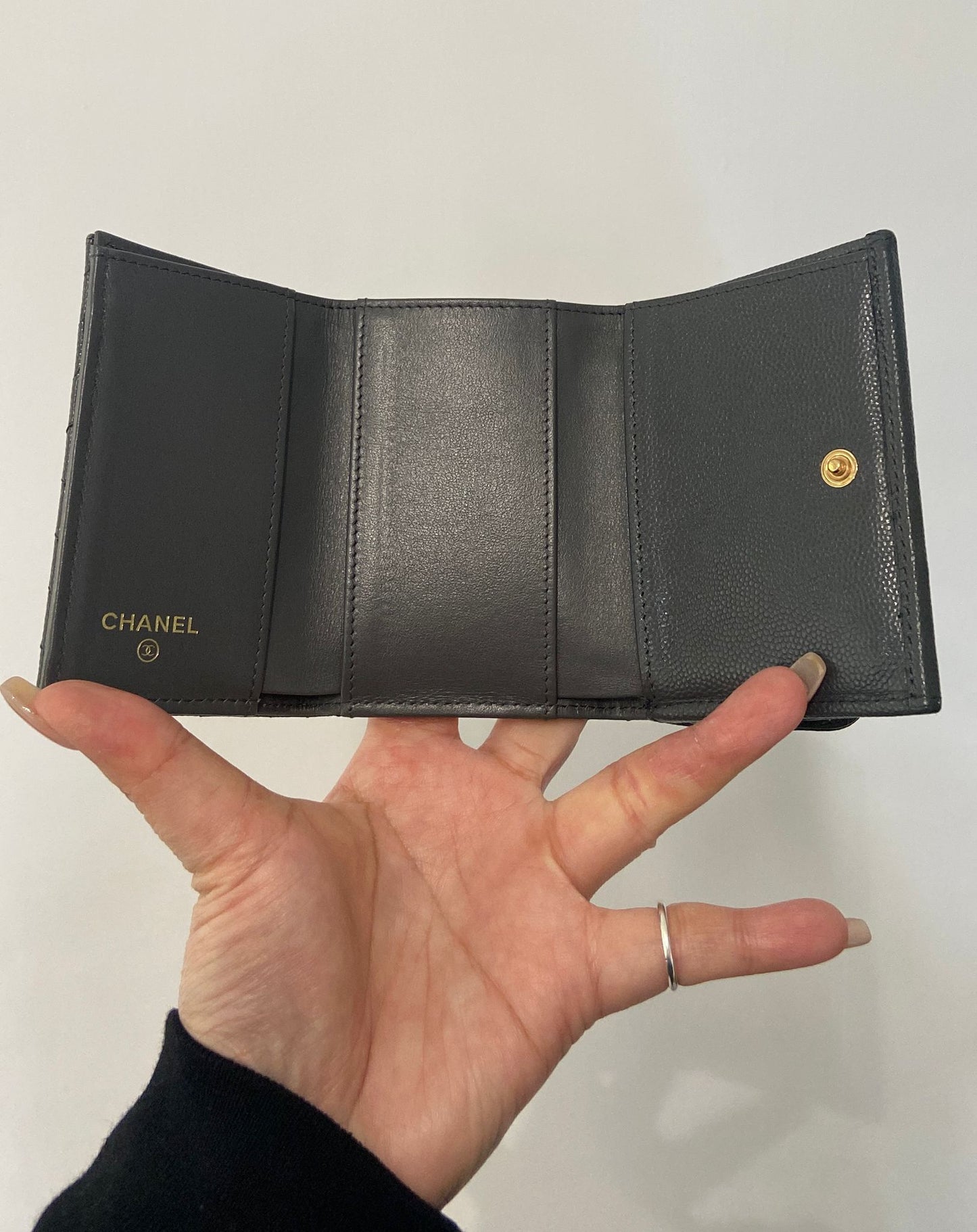 Chanel 三摺短銀包