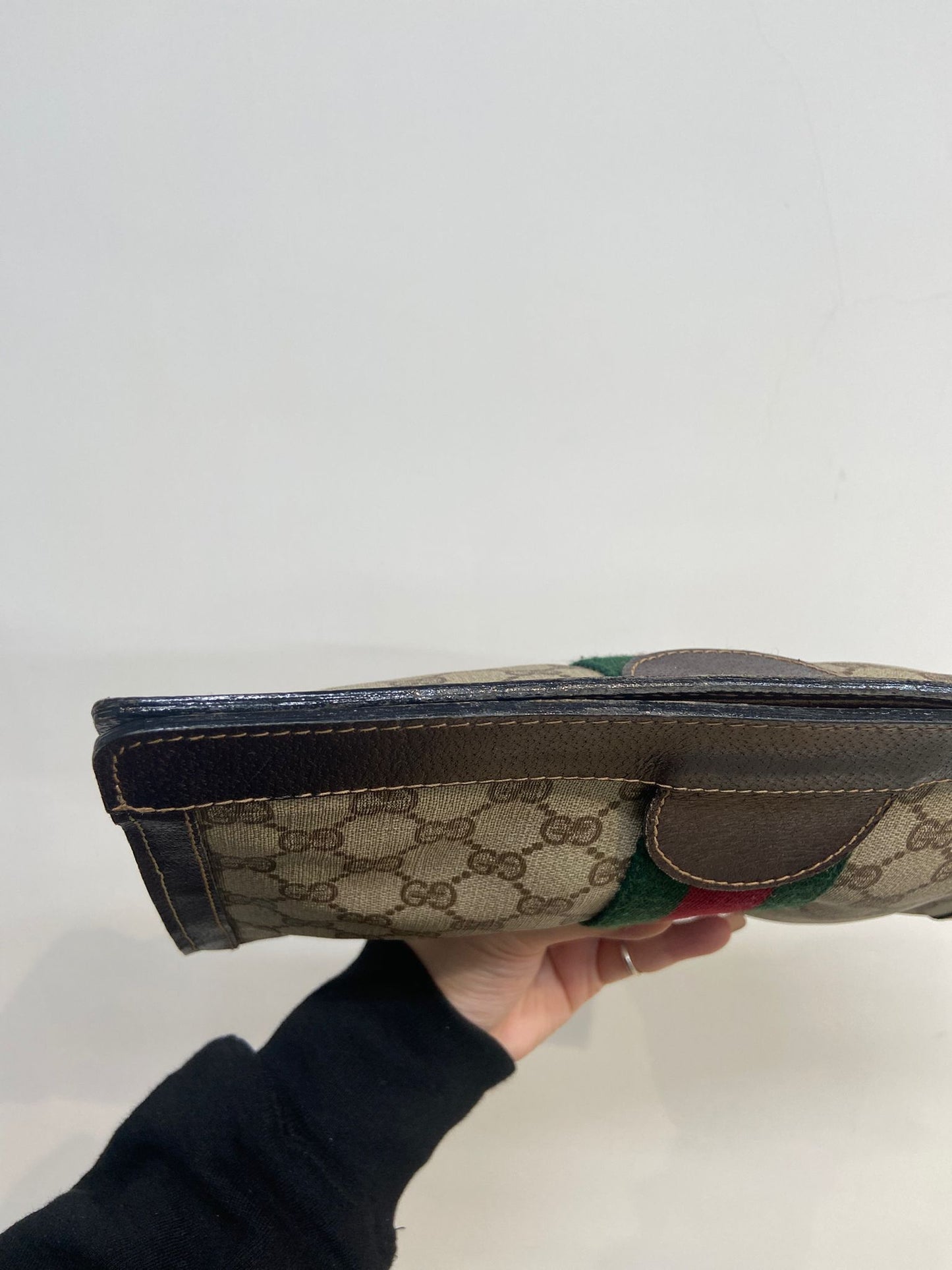 Gucci 老花手拎包